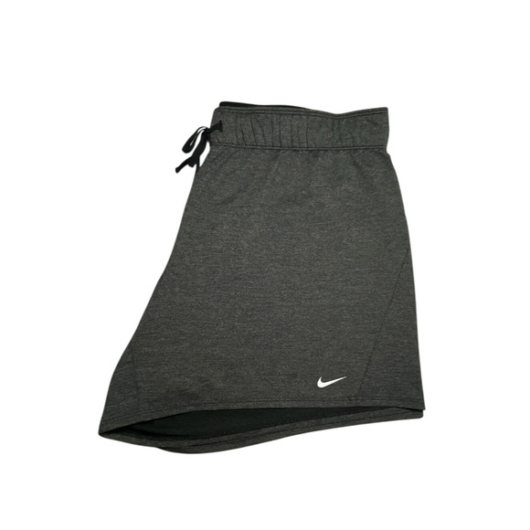 Nike Dri Fit Dry Training Shorts Gray Grey Womens Size Extra Large XL Elastic - Picture 8 of 12